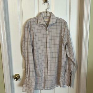 Michael Kors men’s dress shirt. Size 15 1/2, 32/33. Preowned.